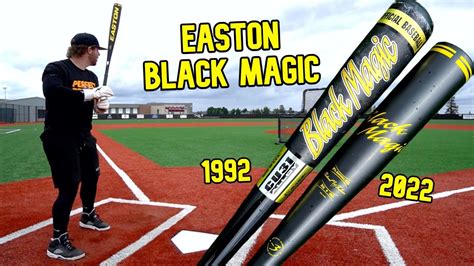 Easton black magic softbll bat